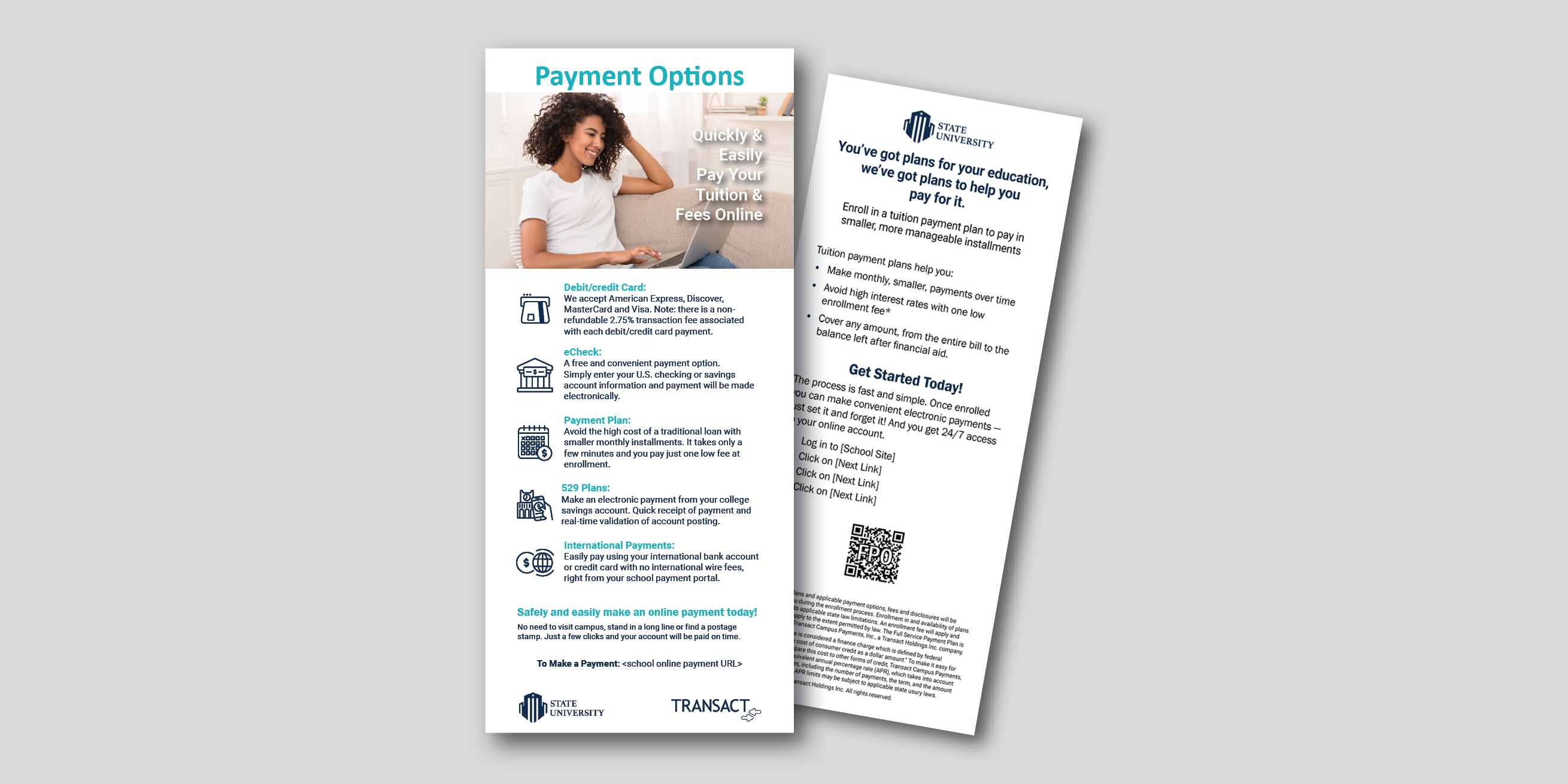 SmartPay - Two Sided Buckslip with Payment Plan