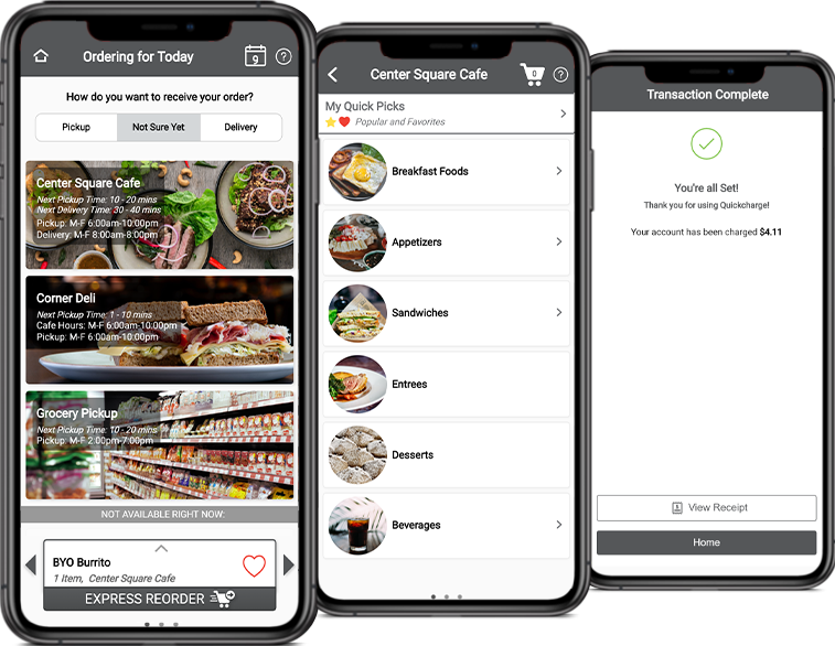 Self-service and mobile ordering